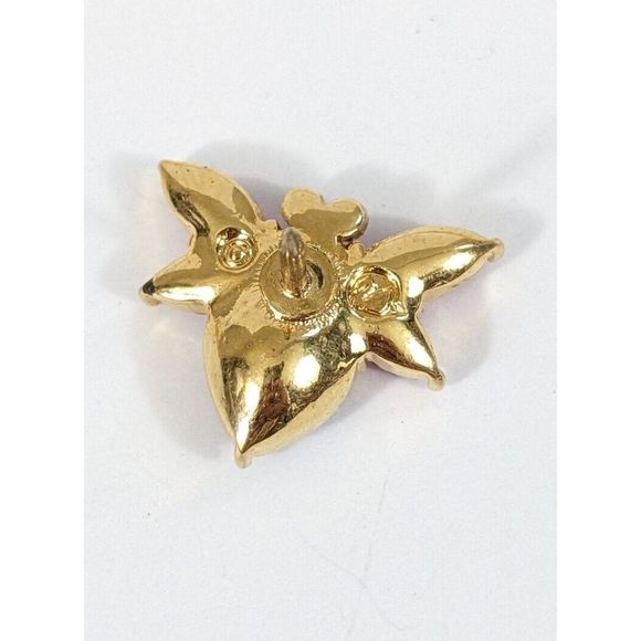 Love Bug Swarovski Swan Signed Heart Insect Pink Scatter  Pin - Picture 4 of 7